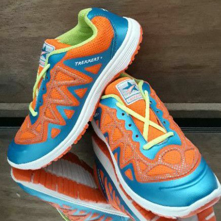 SEPATU TREKKERS RL-P EVEREST(L) ORANGE BLUE/ORANGE