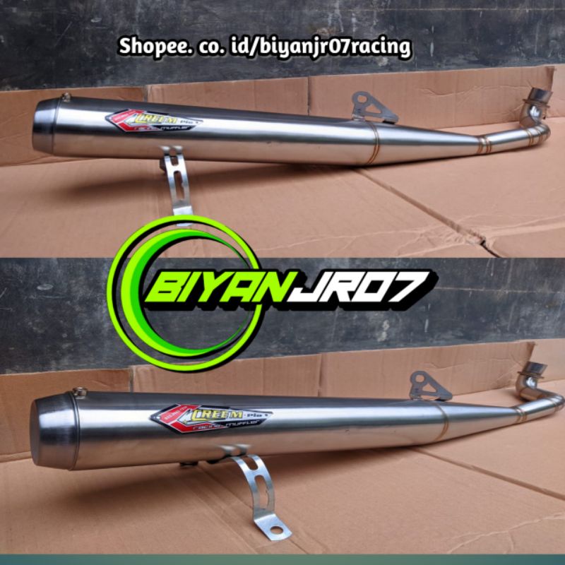 Knalpot fizr bambu force1 f1zr fiz r standar racing creampie