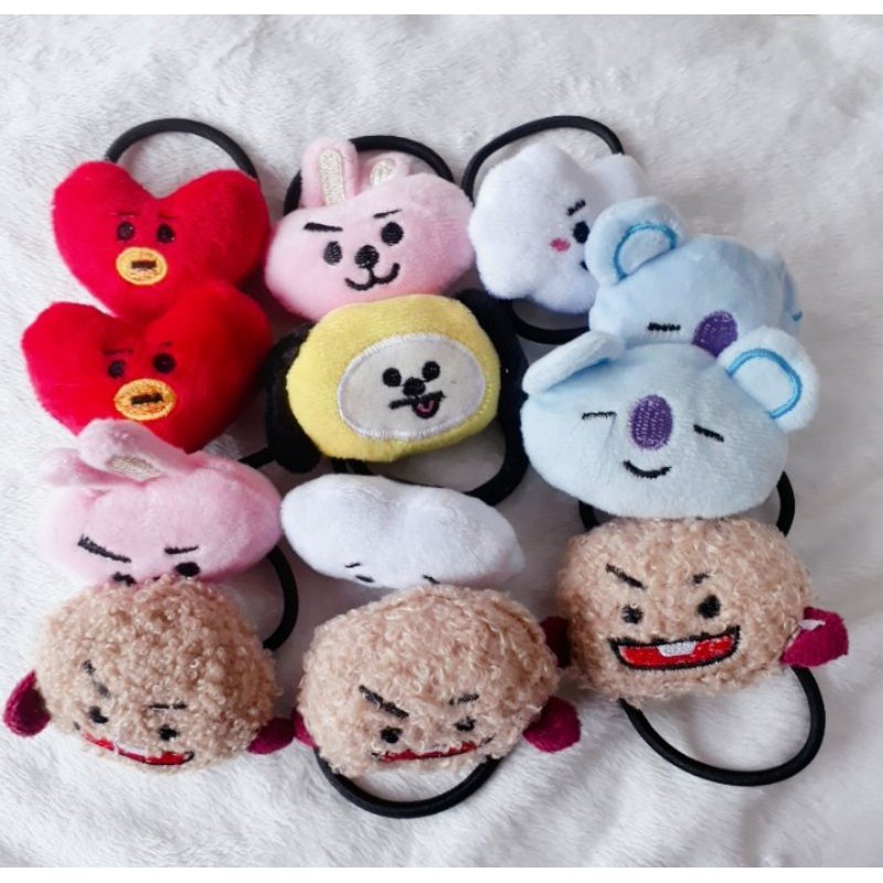 Kunciran rambut BTS / Ikat rambut BT21