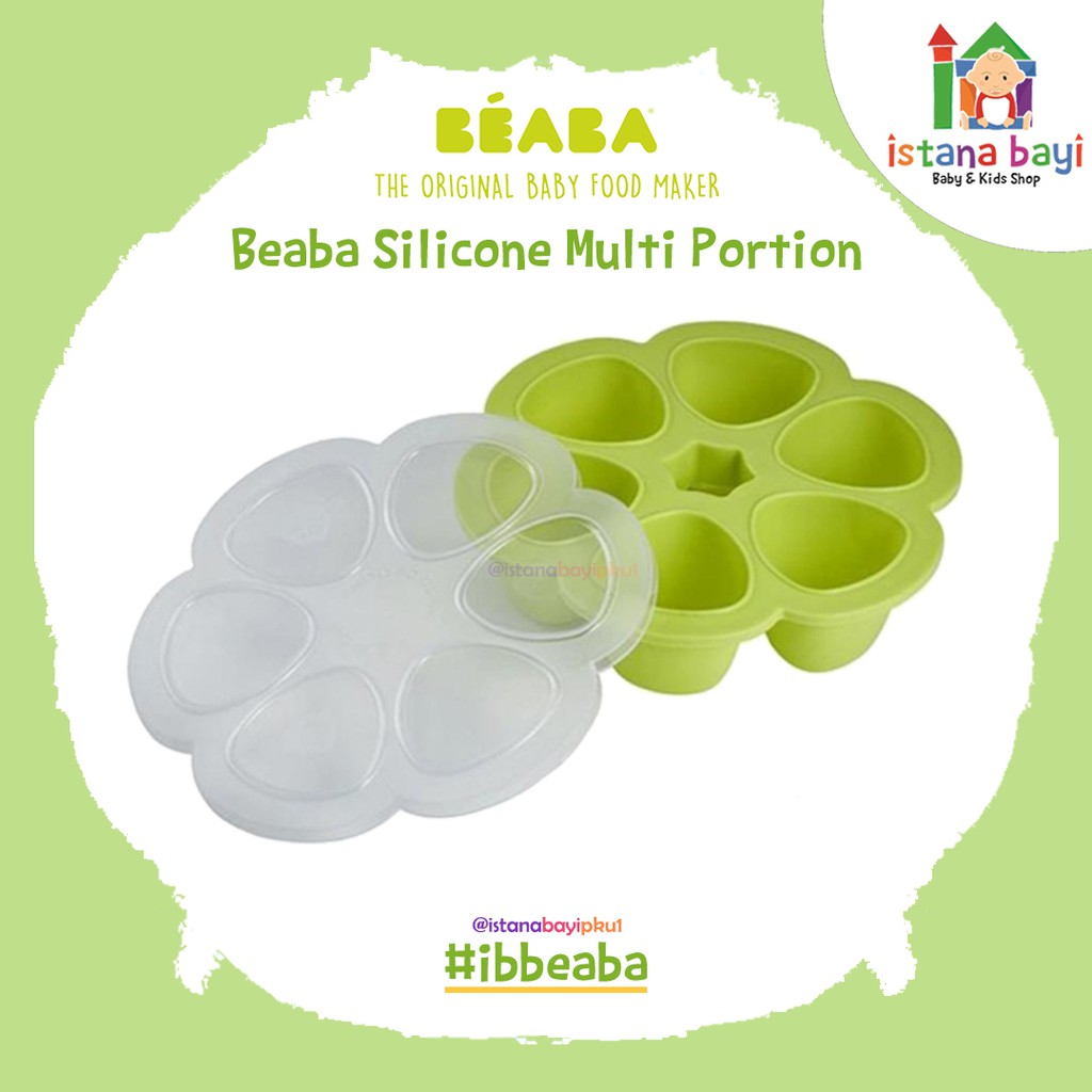 Beaba Silicone Multiportion 150ml - Penyimpanan Makanan Bayi