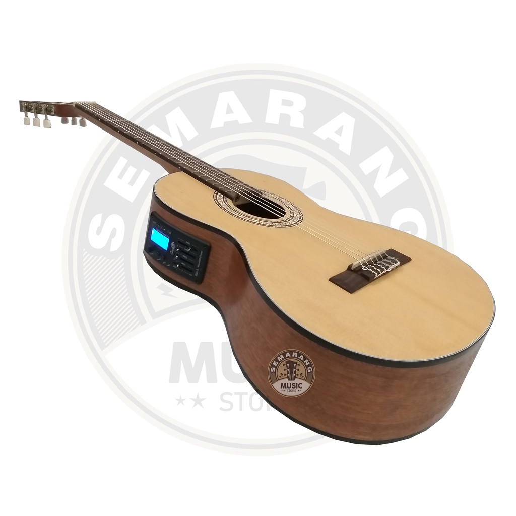 ORIGINAL!!! Gitar Klasik Elektrik Import Merk Cowboy CG-100 ¾ NA CG 100 ¾ NS 3per4 Cowboy AW-5