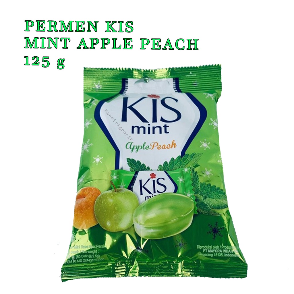 KISS * PERMEN KISS * RASA MINT *  PERMEN * 100g / 125g