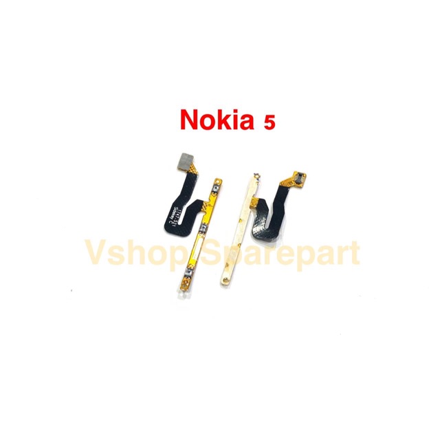 Flexibel Flexible On Off Volume Nokia 5 TA1053 TA1044 TA1024 TA1027