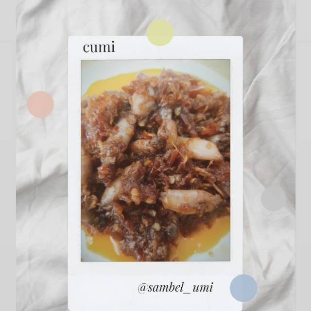 

Sambel baby Cumi 170gr