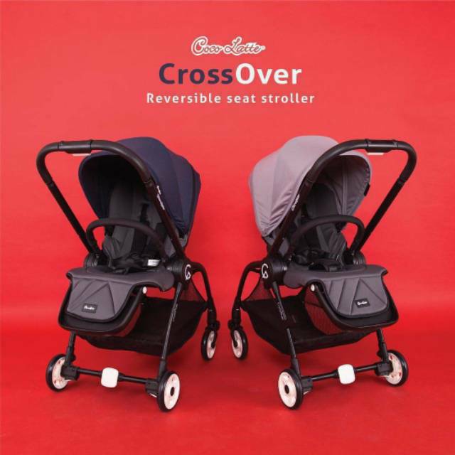 Stroller hadap ibu kereta dorong bayi Cocolatte CL 148 CrossOver