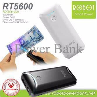 power bank vivan RT5600 ori ,  Power Bank