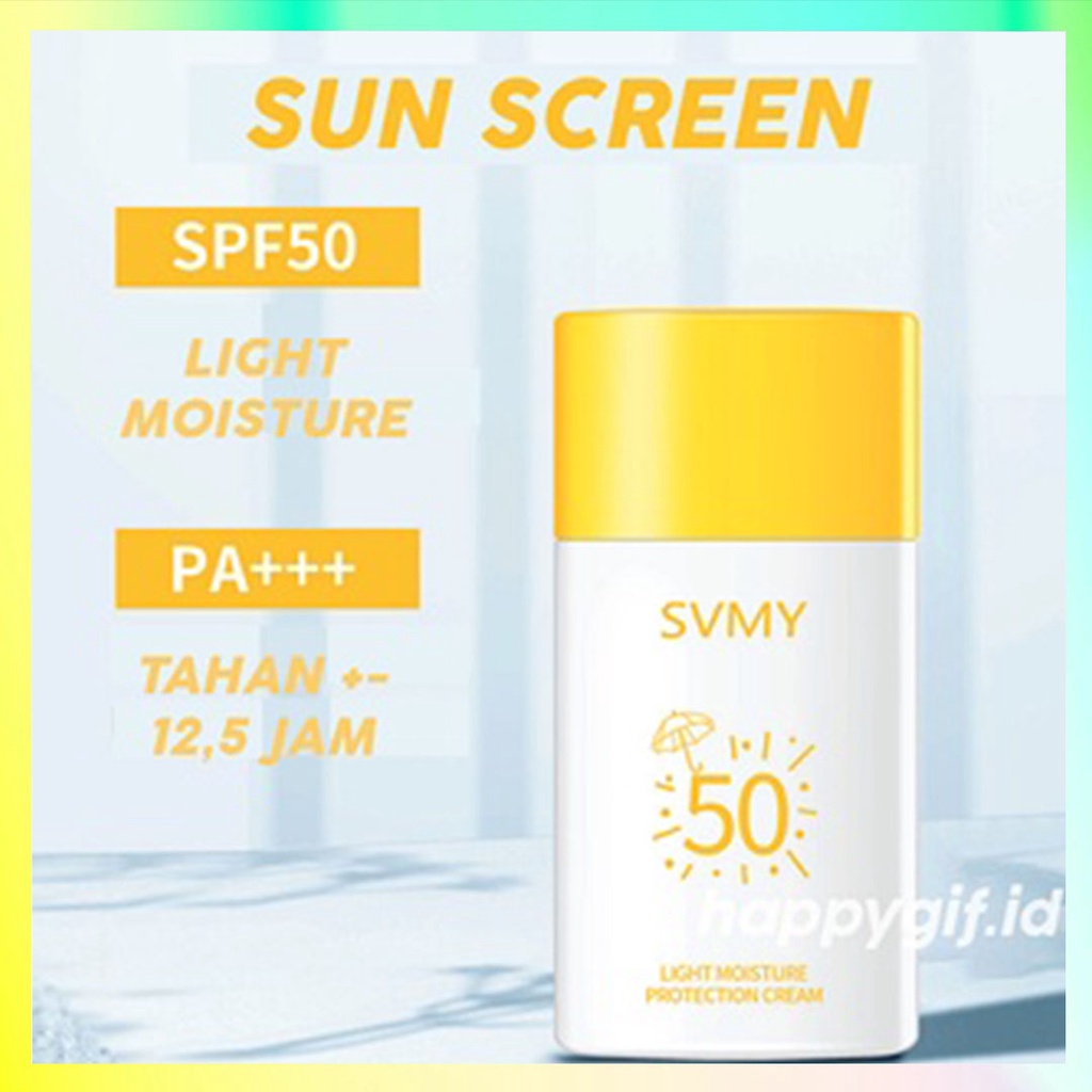 Sun Block SPF 50 Sun Screen SVMY  Wajah Tahan 12,5 Jam PA+++ Sunblock LA175