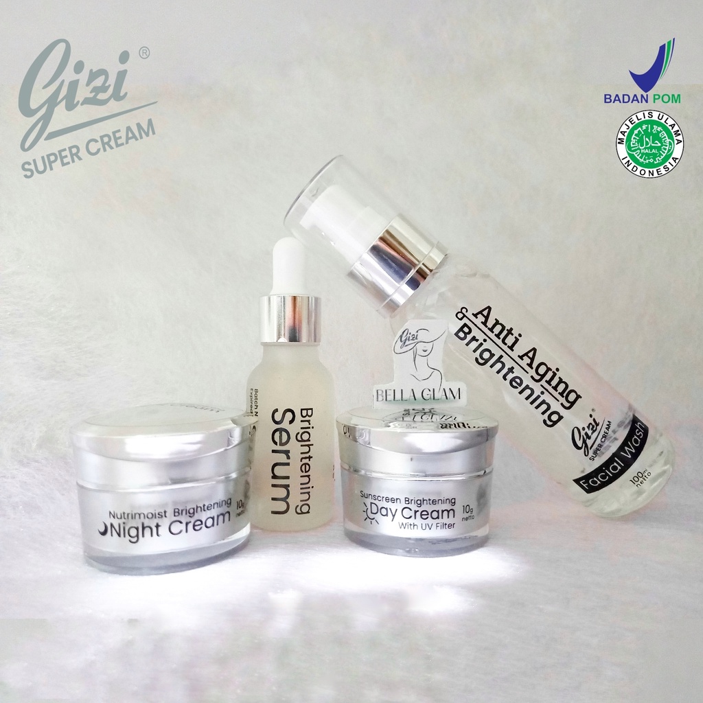 Brightening series Gizi super cream skin care original