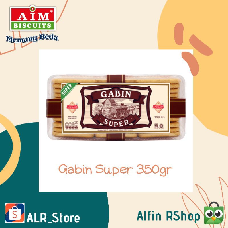 

AIM BISCUITS Gabin Super 350gr