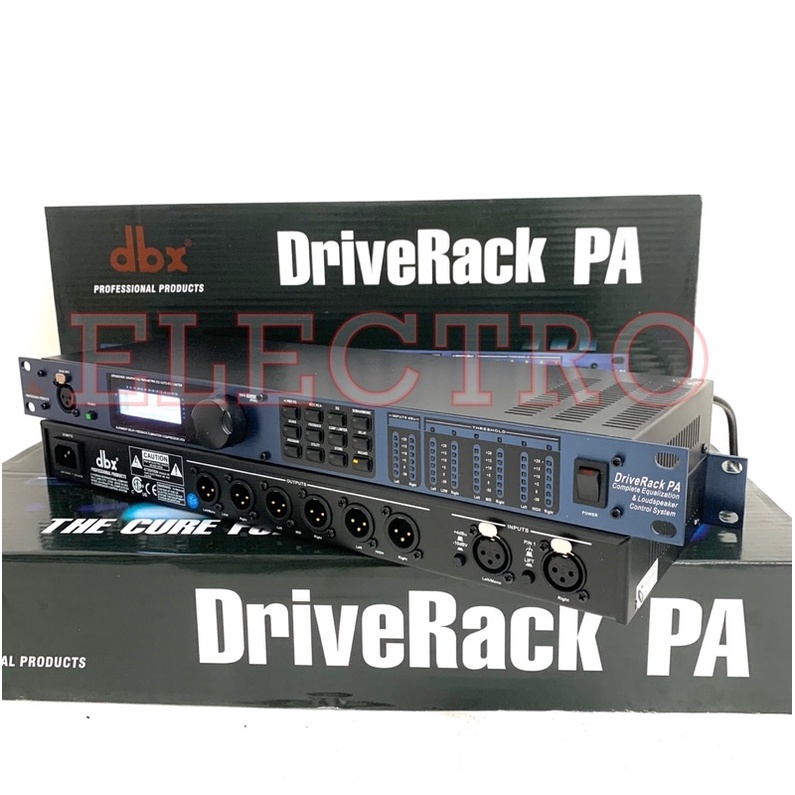 Management SPEAKER DBX DriveRack PA ELECTRO