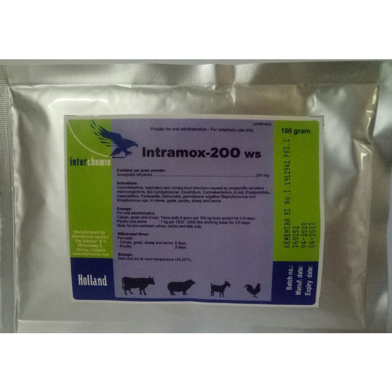 OBAT HEWAN INTRAMOX-200 ws
