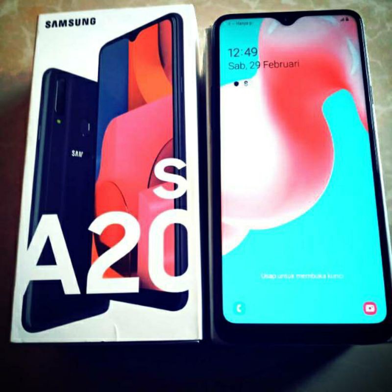 samsung a20s 4/64gb second like new