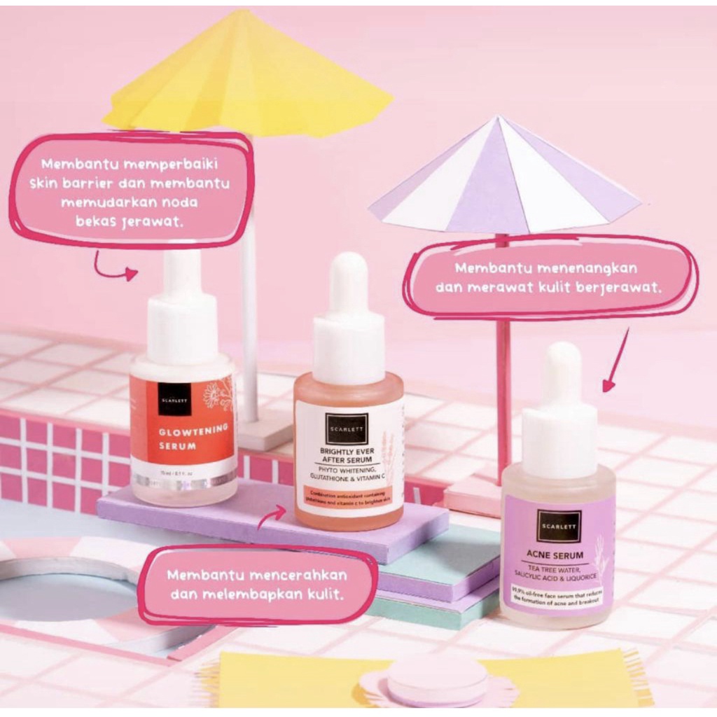 SCARLETT WHITENING All Variant Scarlet by Felicya Angelista