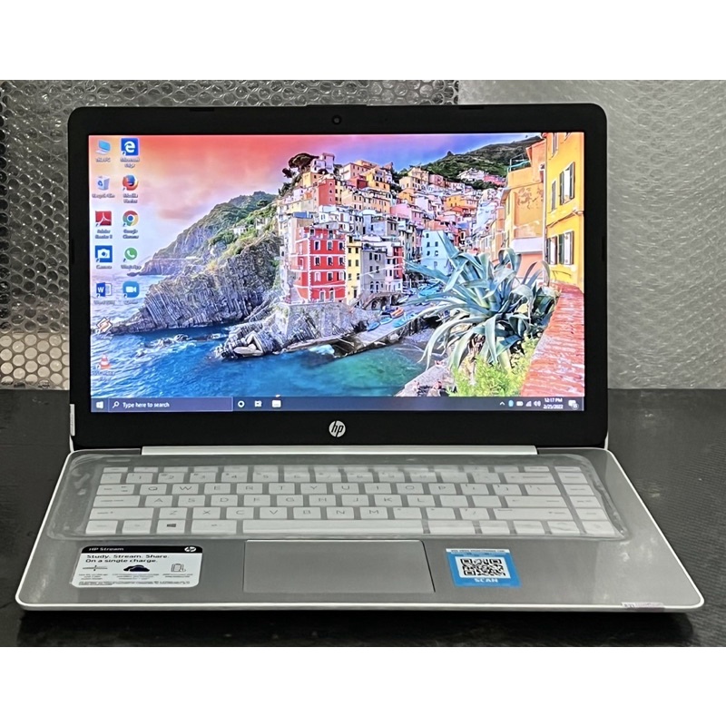 Laptop HP Stream 14-DS0061CL AMD A4-9120e Layar 14inch Second