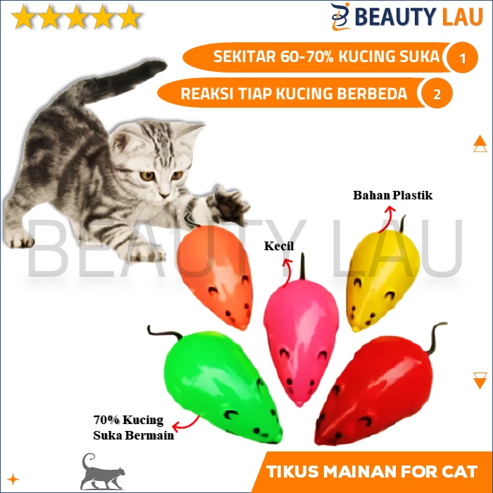 MAINAN KUCING TIKUS BERGERAK TANPA REMOTE CAT TOY CAT TOYS TIKUS TIKUSAN PENGHILANG BOSAN DAN STRESS DI RUMAH