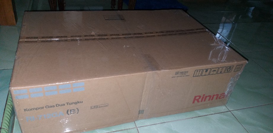 Kompor Gas Rinnai Ri 712ga(b) Khusus Grab/gosend Ri 712 Ga Ri 712 Gab Kompor Gas Kaca