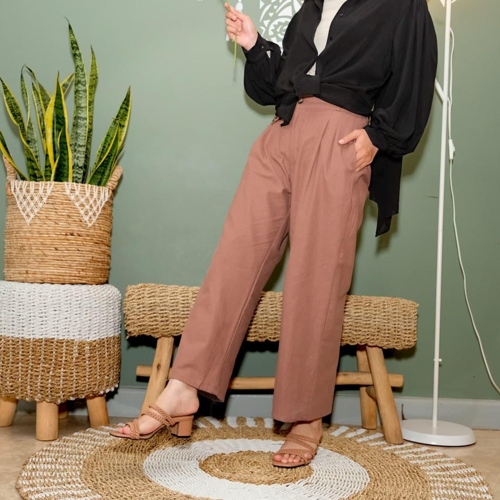 AOZORA PANTS / CELANA WANITA / LINEN