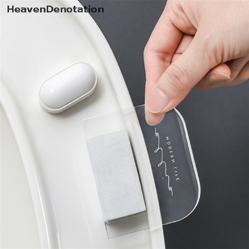 [HeavenDenotation] Portable Nordic Transparent Toilet Seat Lifter Toilet Lifting Device No Touching