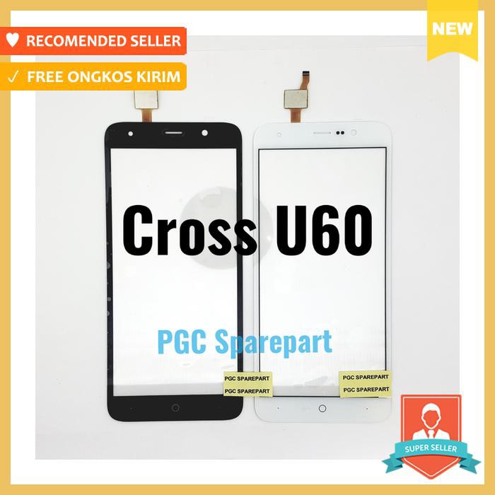 Original touchscreen evercoss u60 - layar sentuh ts cross evercross