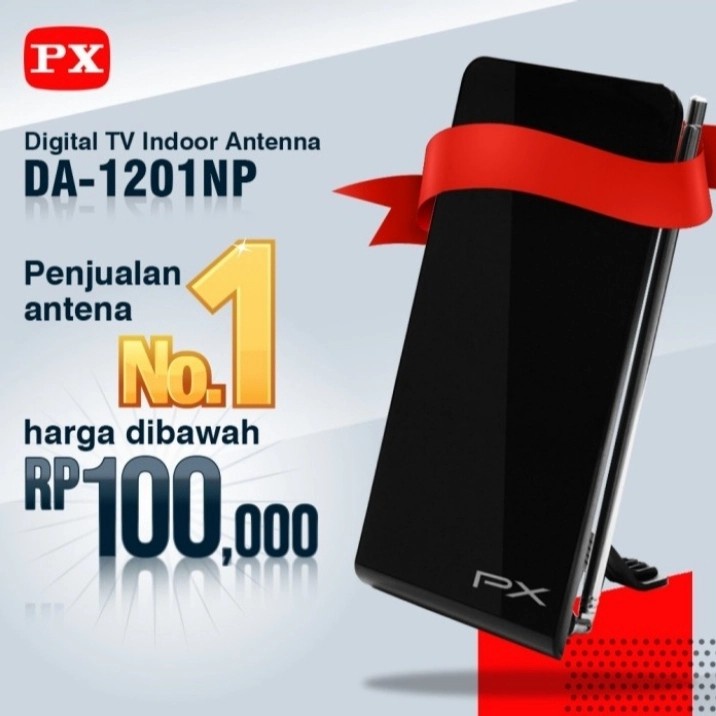 ANTENA TV DIGITAL PX DA 1201NP INDOOR TERBAIK INCLUDE KABEL