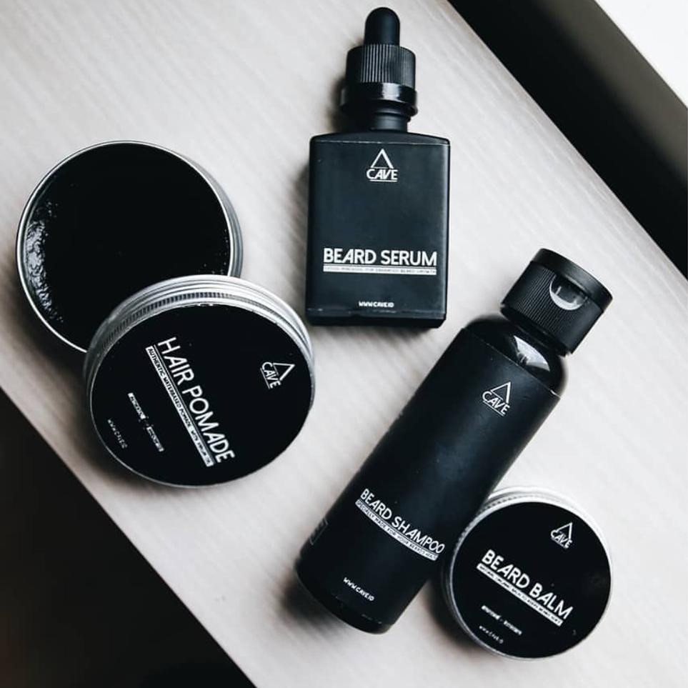 BeliGan-47 Beard Serum Cave Original Penumbuh Alis Kumis Jambang Jenggot Rambut Serum Beard Cave ASL