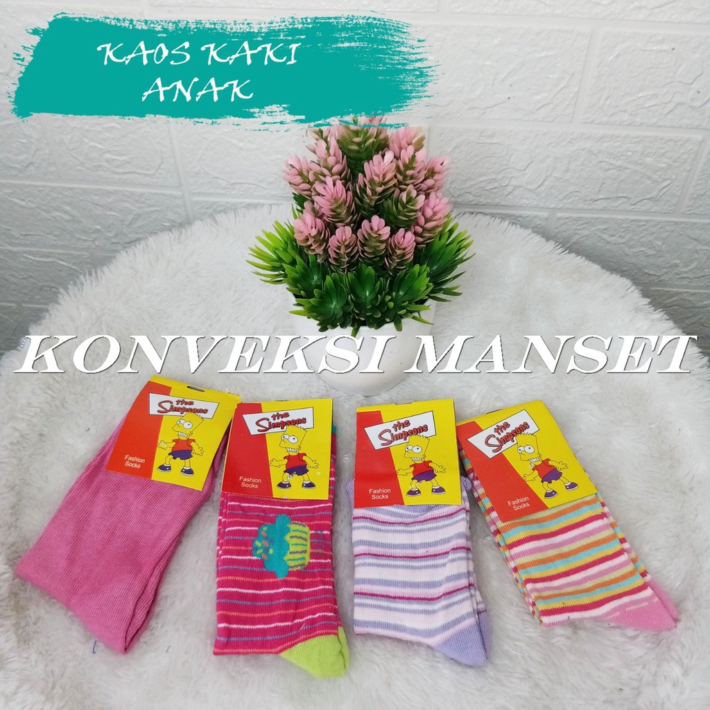 KAOS KAKI ANAK MOTIF 4- 7 TAHUN MURAH // KAOS KAKI ANAK MOTIF KARTUN