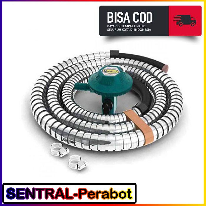 Selang Dan Regulator Gas Quantum