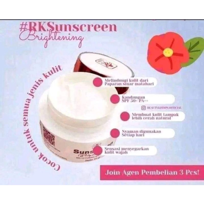 sunscreen RK kosmetik