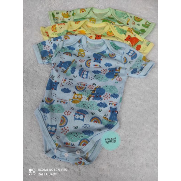 JUMPER BAYI FULL WARNA MOTIF