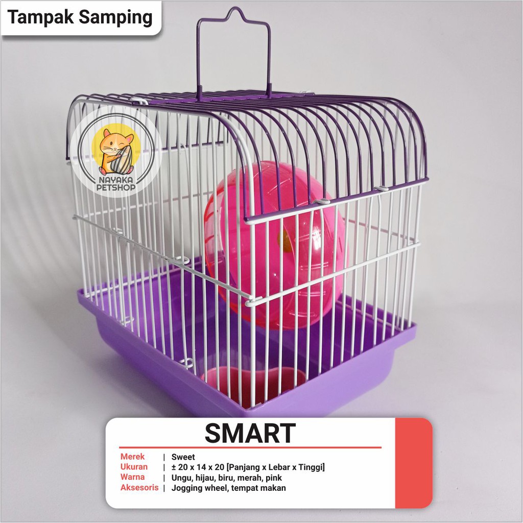 Sweet Smart Kandang Hewan Hamster