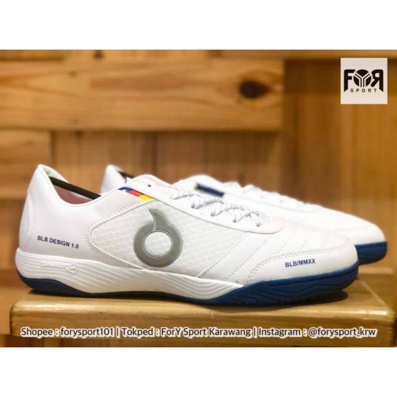 ORTUSEIGHT X BOLALOB SEPATU FUTSAL JOGOSALA GRAFFITY BLB 1.0 | WHITE