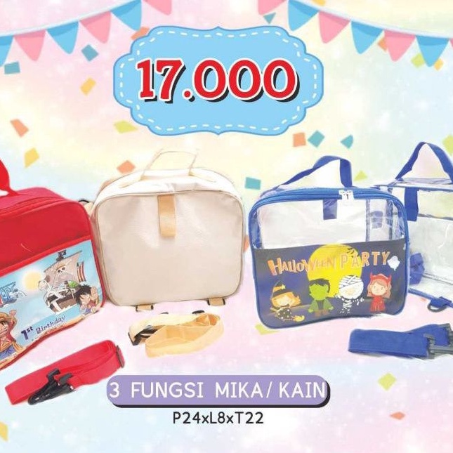 

souvenir promo tas 3 in 1