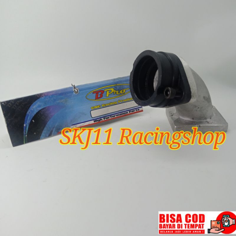 Intake Manifold UNIVERSAL Bebek Matic Karbu 32 33 34 BPRO Jupiter Shogun Supra Smash Revo Vega Mio v