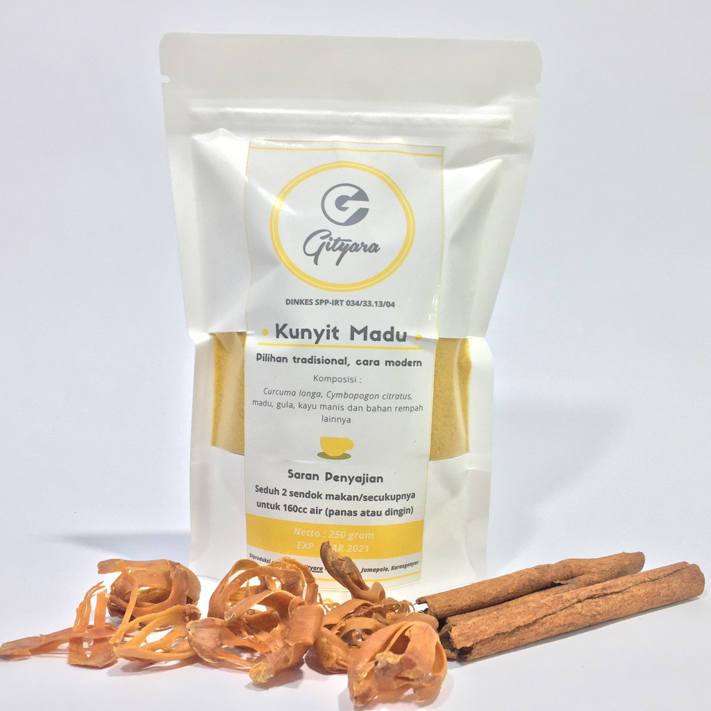 

Kunyit Madu Jamu Gityara 250 gram