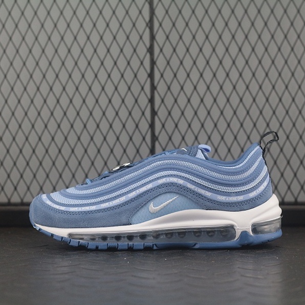 Air Max 97 ND NIKE Lake Water Blue Suede Cushioned Running Shoes BQ9130-400
