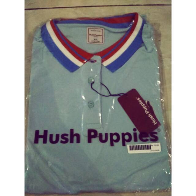 Kaos kerah hush puppies