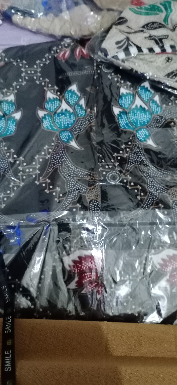 Blouse Batik Atasan Batik Wanita Dolby Dolbi Dobby Tenun Sutra Tulis Halus Katun Atbm Rissa Batik