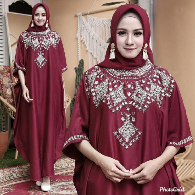 Gamis Kalong Jumbo Import Tebal Ld 154 pj 140 Lebar 2,2M Kaftan Terbaru 2022Gamis Modern Baju Gamis 