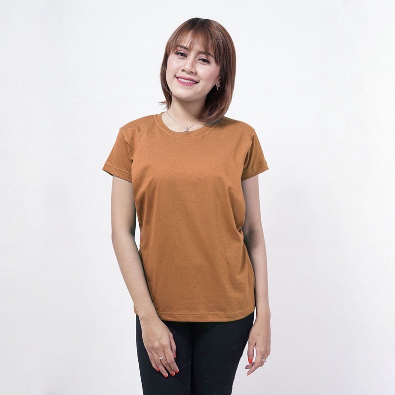 Kaos menyusui / Baju menyusui SIMPANSE Lengan PENDEK 100% Katun-Almond