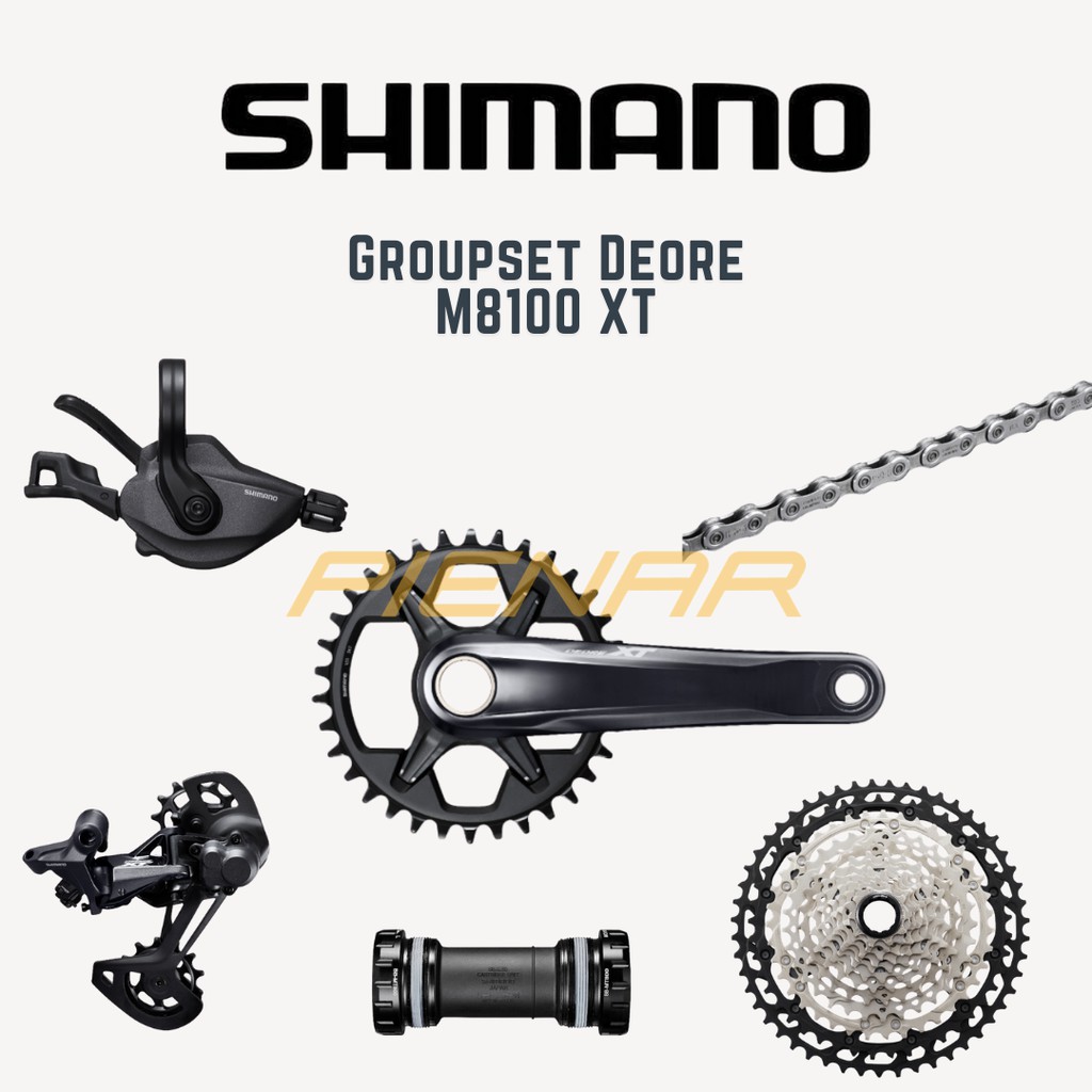 Groupset Sepeda M8100 Deore XT