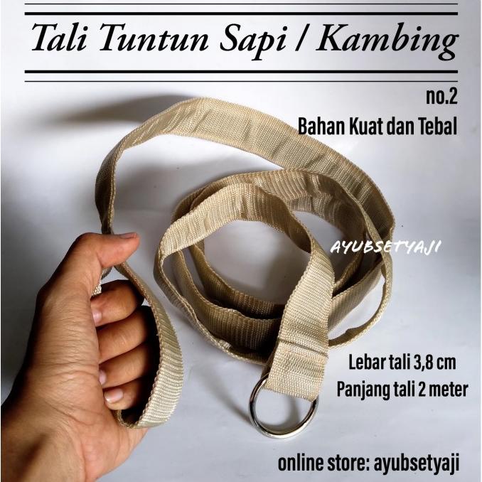 ~~~] Tali Tuntun Sapi Kambing no2 Hewan Dewasa Kalung Sapi Brangus sapi