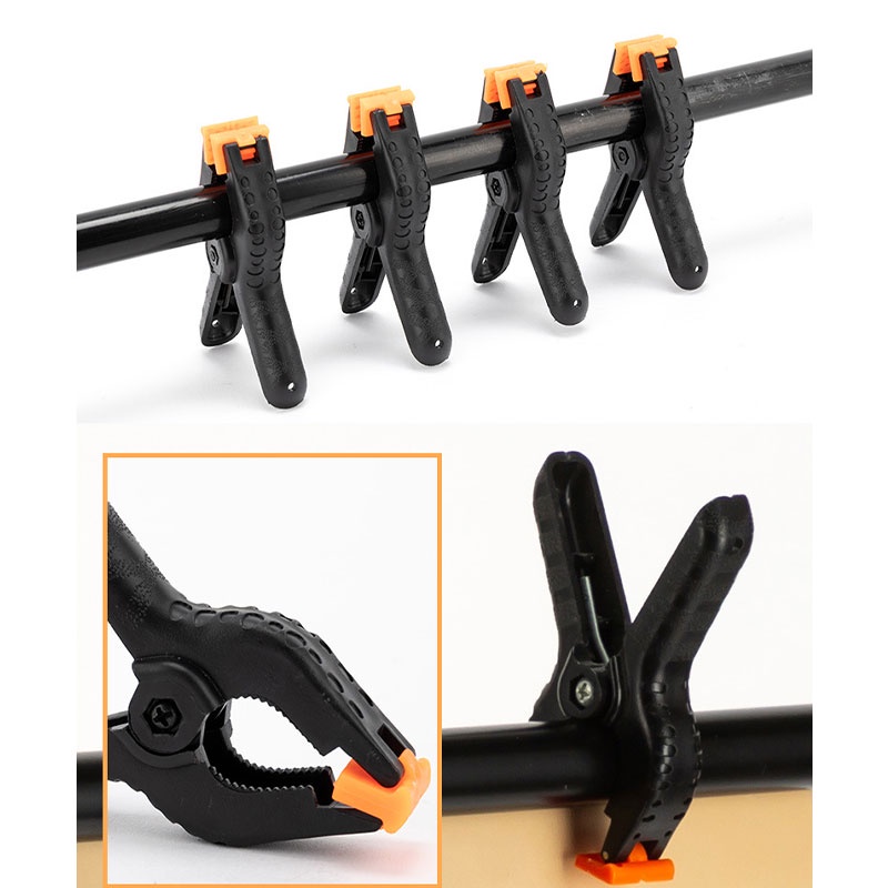 【4 Inch】Klip Jepit Backdrop Studio Fotografi &amp; Papan Woodworking Spring Clamp