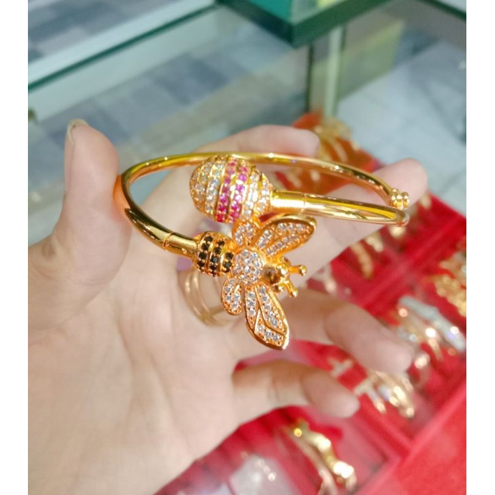 (Anti Karat) Gelang Bangkok Animals Bukaan Samping