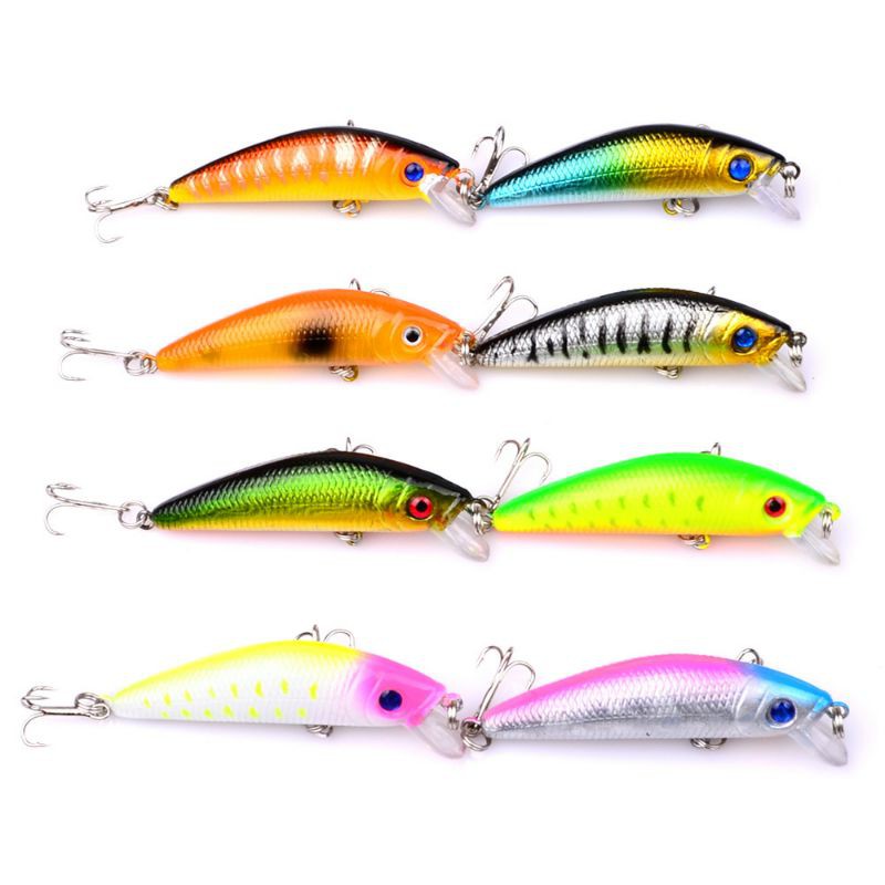 Umpan Pancing minnow fishing lure bait sinking 7 cm 7,9 gram