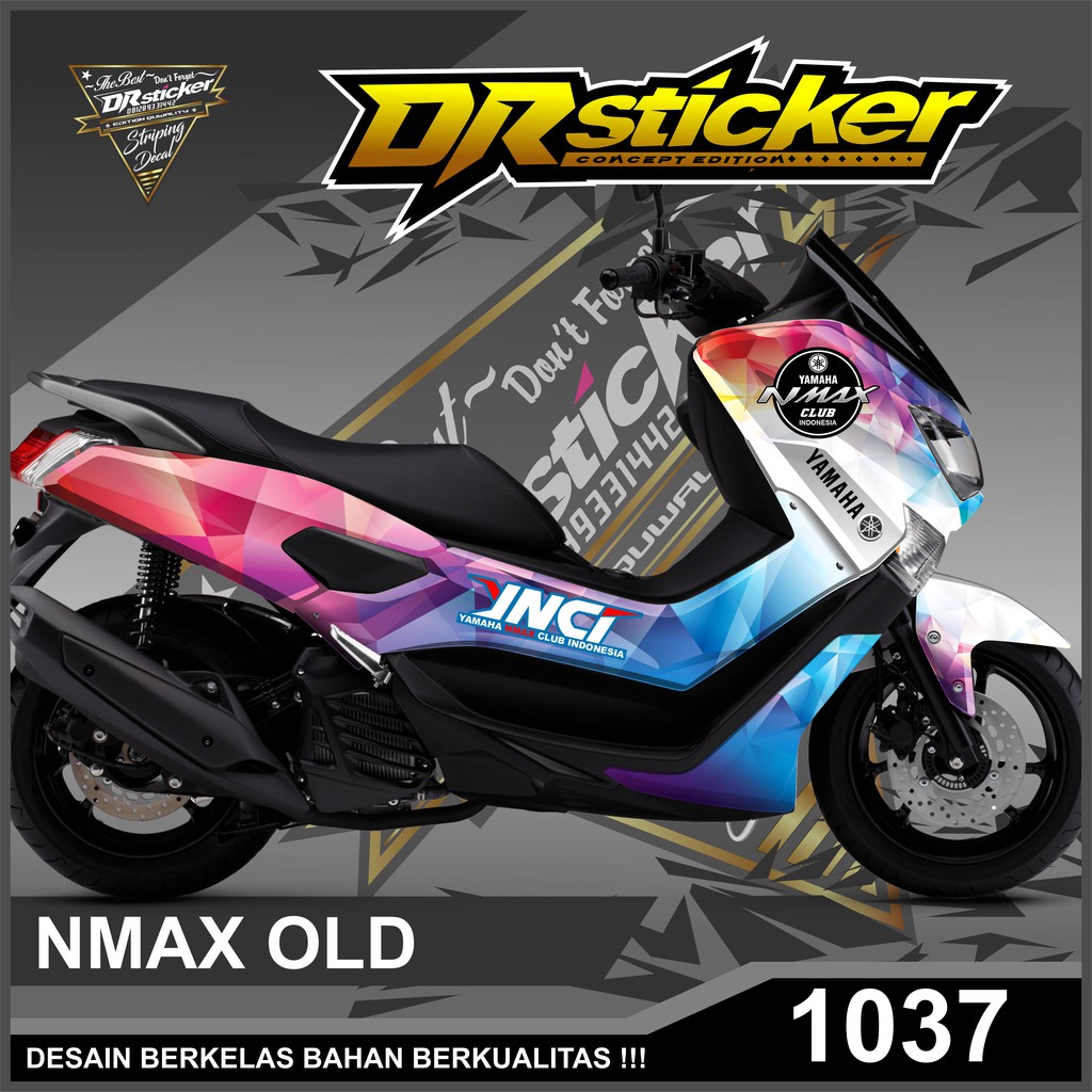 Jual Decal Nmax Old 2018 2019 - Decal Full Body Nmax Lama Grafis