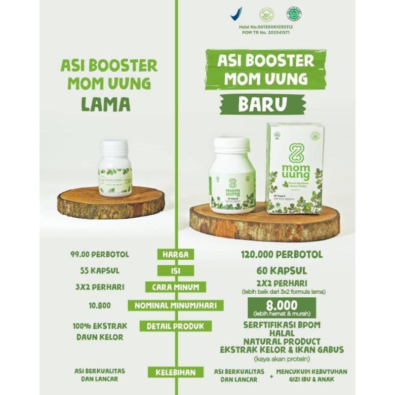 Booster Asi Mom Uung Jual Rugi