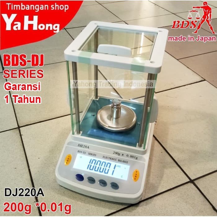 Timbangan Digital Lab Electronic Balance BDS-DJ DJ220A 200g 0.01g