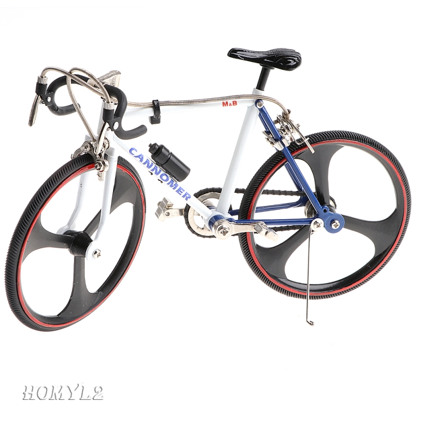 blue racing bike