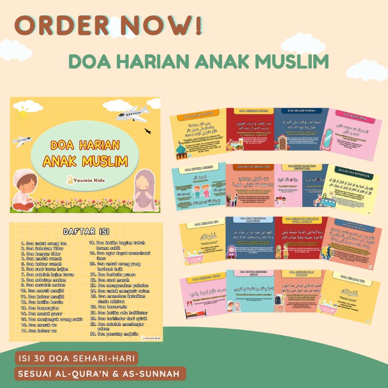 

BUKU DOA HARIAN ANAK MUSLIM
