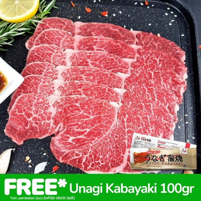 

Japanese Wagyu A5 Marukawa Beef Slice 150Gr D6Mmf4Cr4J